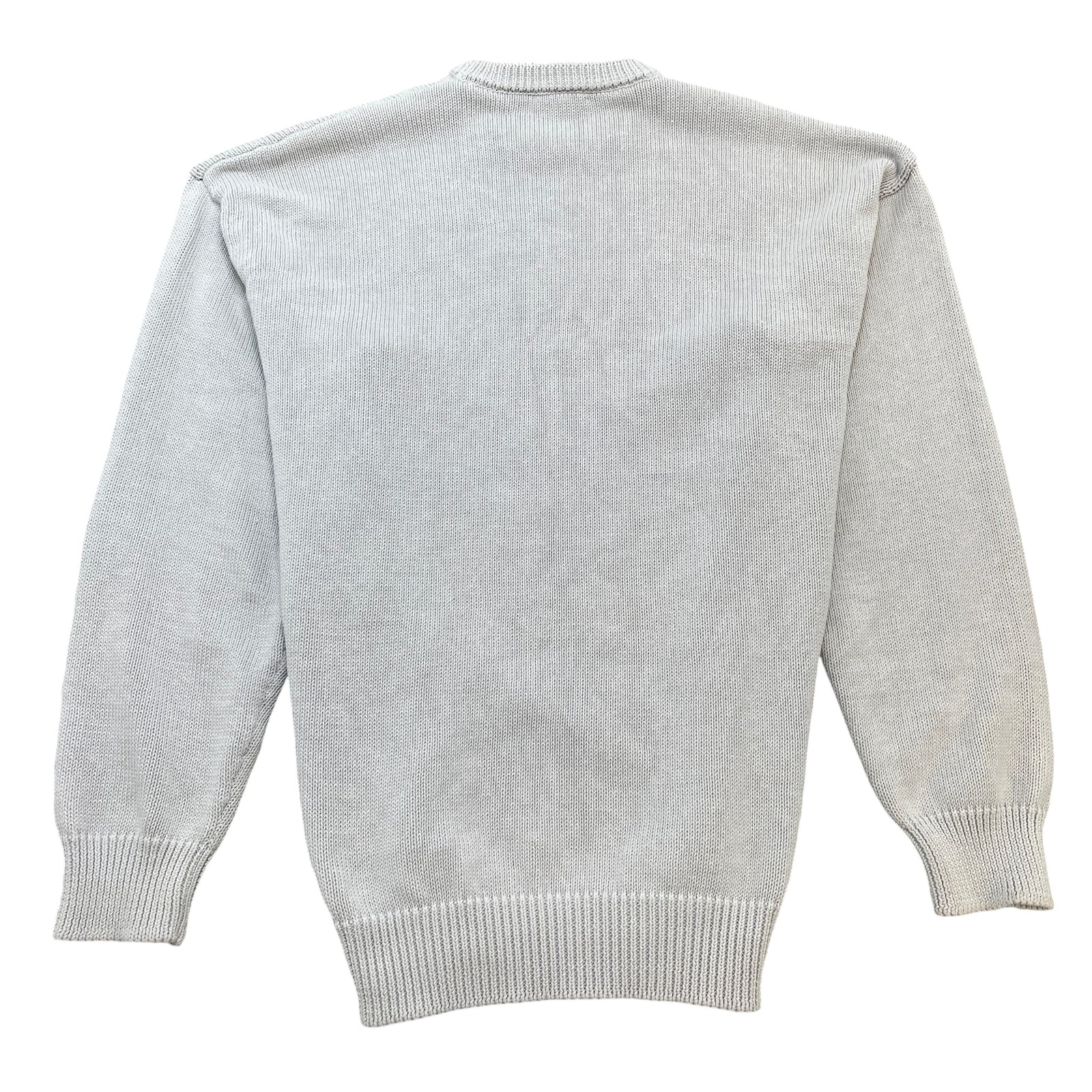Men's Oversized Bb Paris Logo Jumper Grey Size M - Photo 2