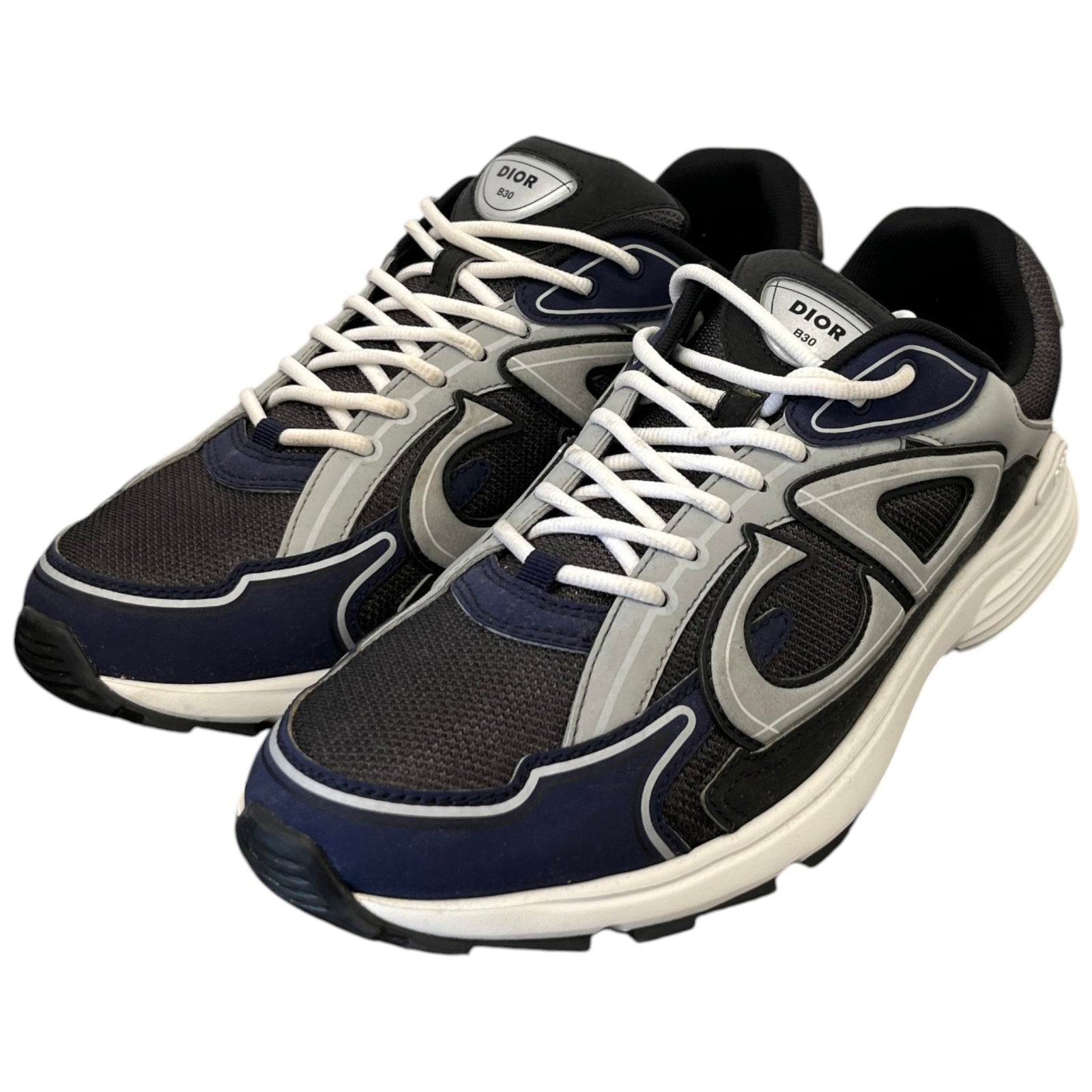 Men's B30 Low Trainers Black Size EU 46 / UK 12 - Photo 9