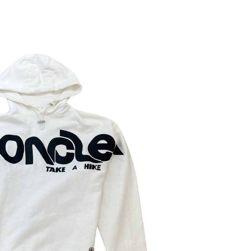 Men's Maglia Hoodie White Size M