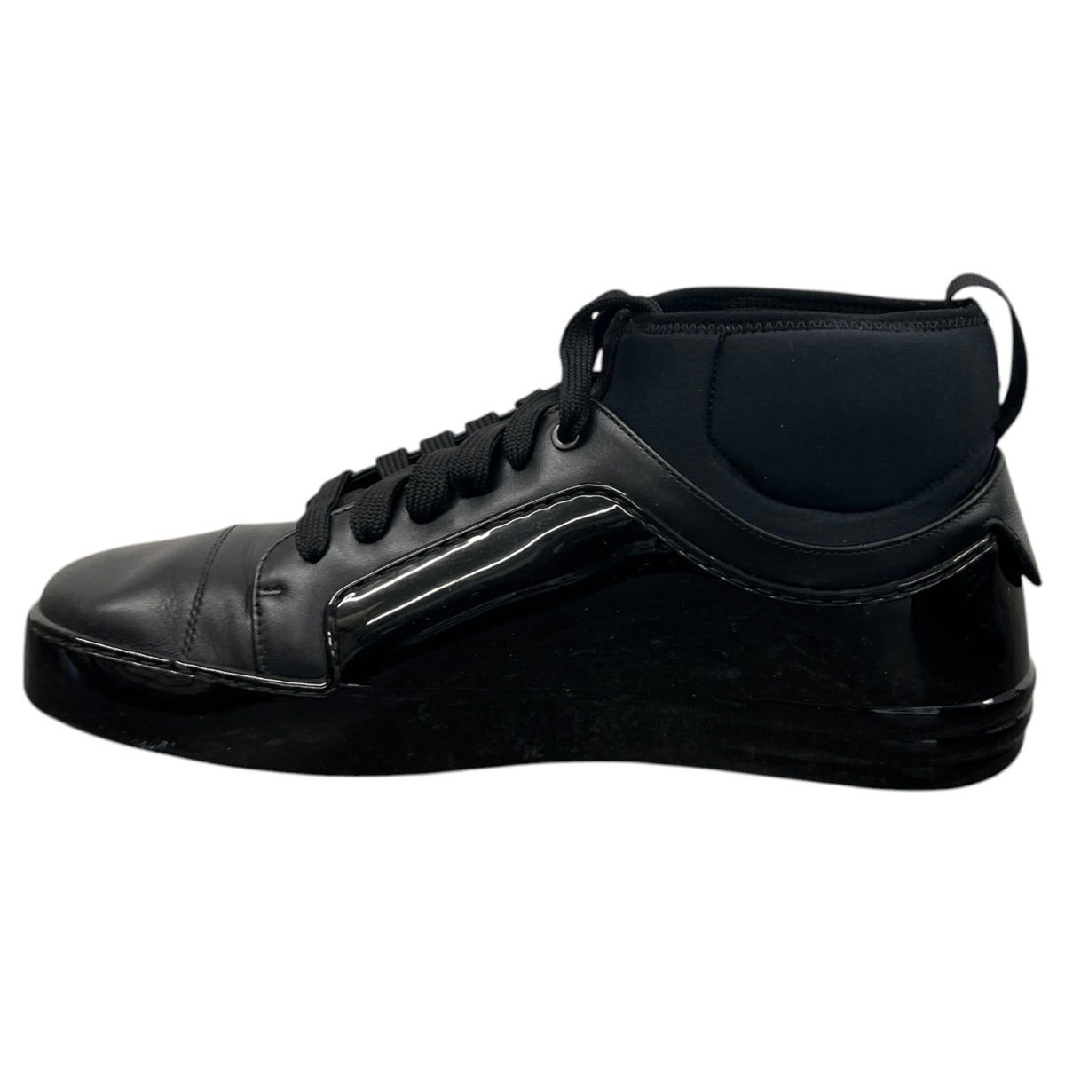 Men's CC Logo High Trainers Black Size UK 8 / EU 42 - Photo 2