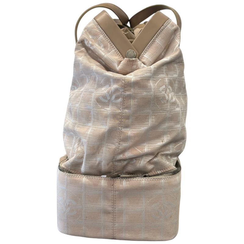 Women's CC Travel Ligne Frame Travel Bag Beige