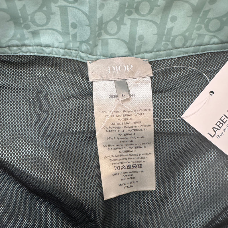 Men's Oblique Swim Shorts Green Size L / W34