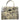 Women's Leopard Bayswater Handbag Cream