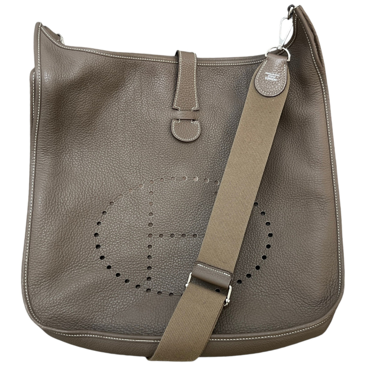 Men's Evelyne TGM Messenger Bag Beige - Photo 1