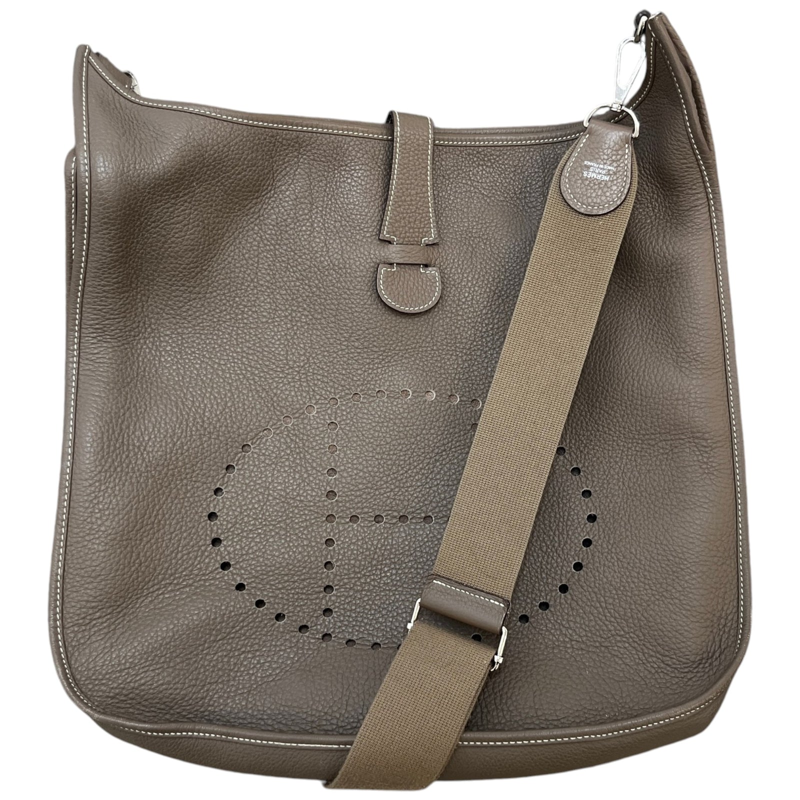 Men's Evelyne TGM Messenger Bag Beige - Photo 4