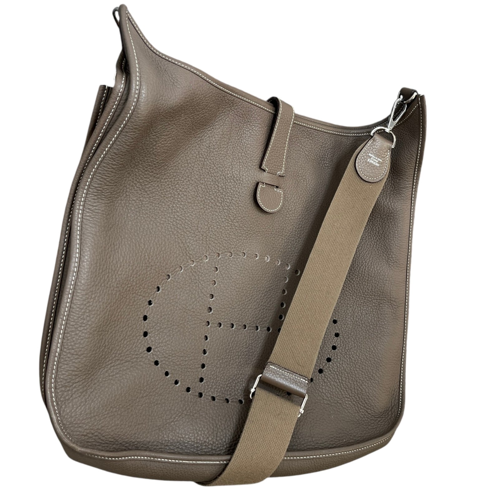 Men's Evelyne TGM Messenger Bag Beige - Photo 5