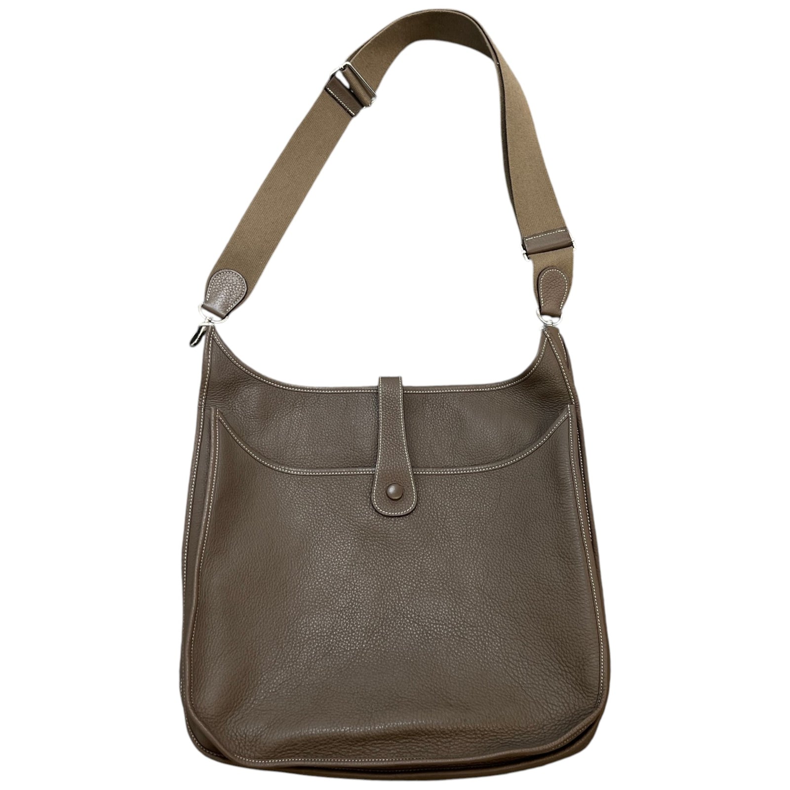 Men's Evelyne TGM Messenger Bag Beige - Photo 3