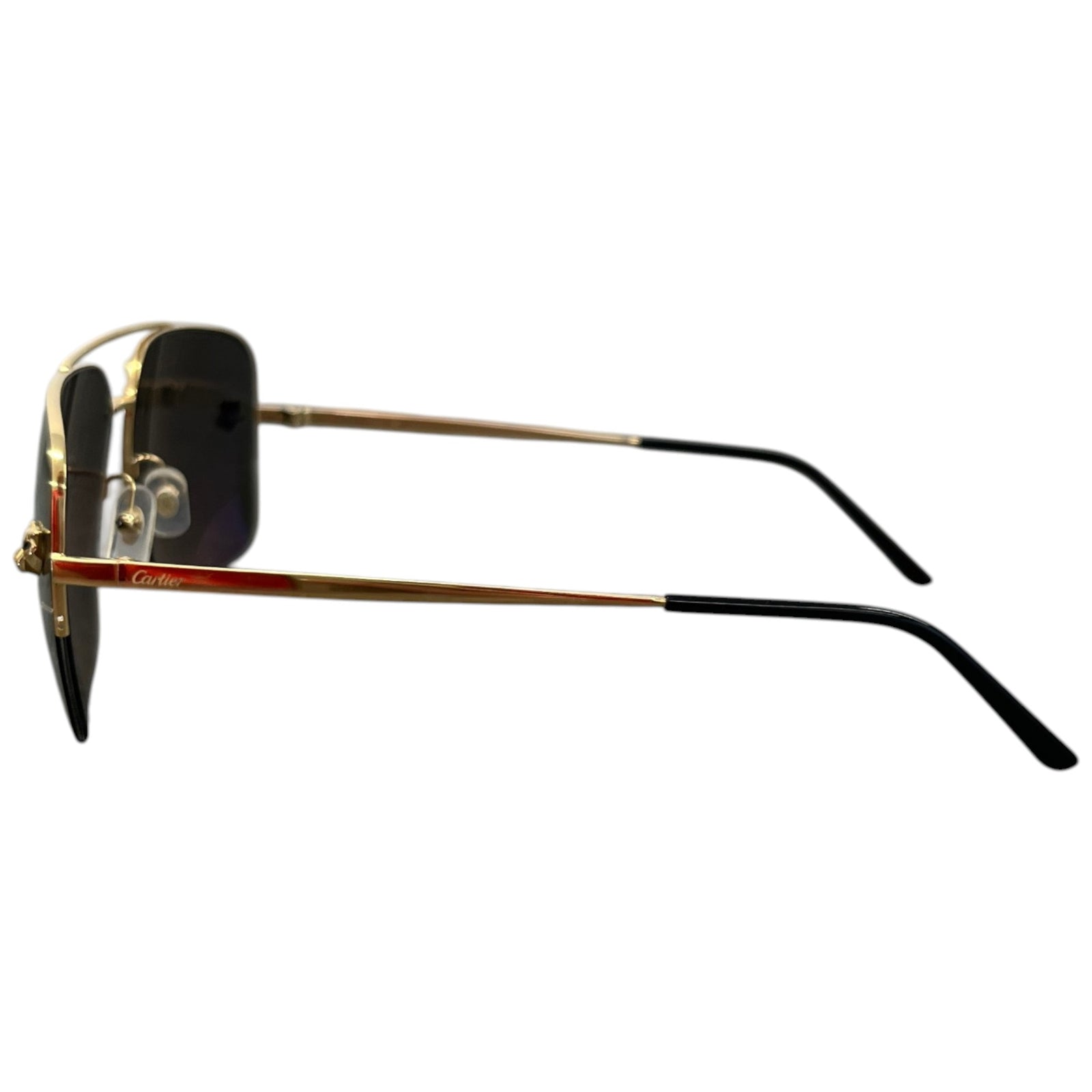 Men's Panthère Ct0244S Sunglasses Gold - Photo 6