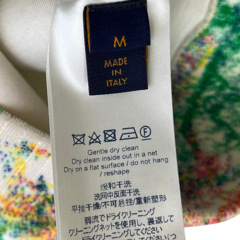 Men's Pastel Monogram Jacquard Hoodie Multi-Coloured Size M