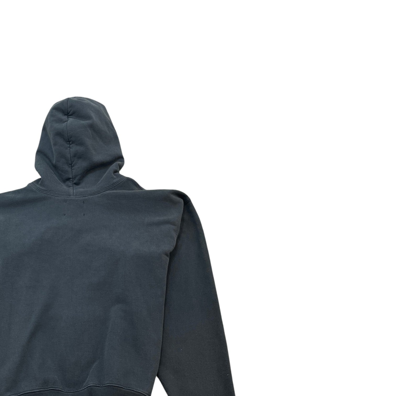 Men's Vintage Logo Hoodie Grey Size S - Photo 4