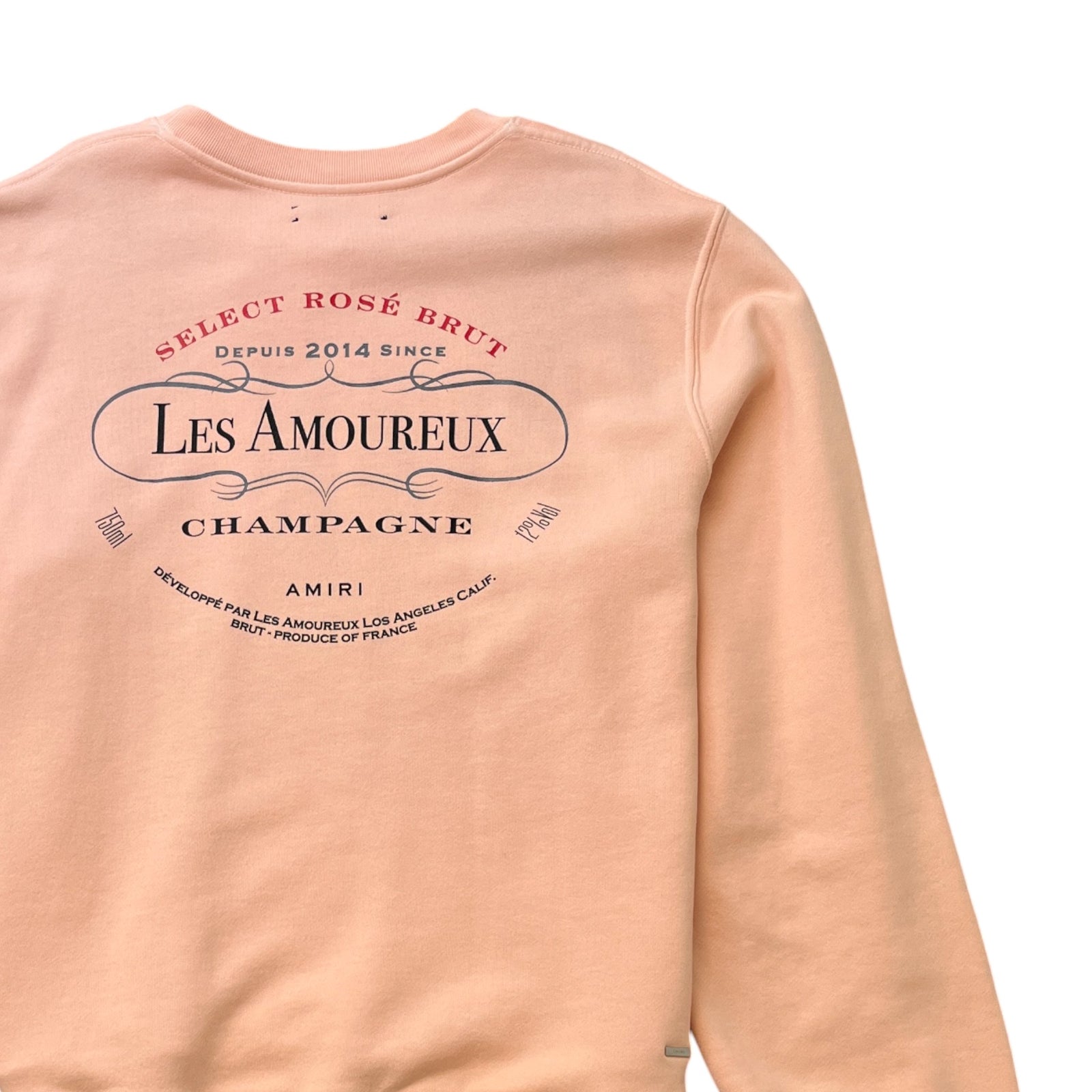 Men's Logo Print Sweatshirt Pink Size XL - Photo 4