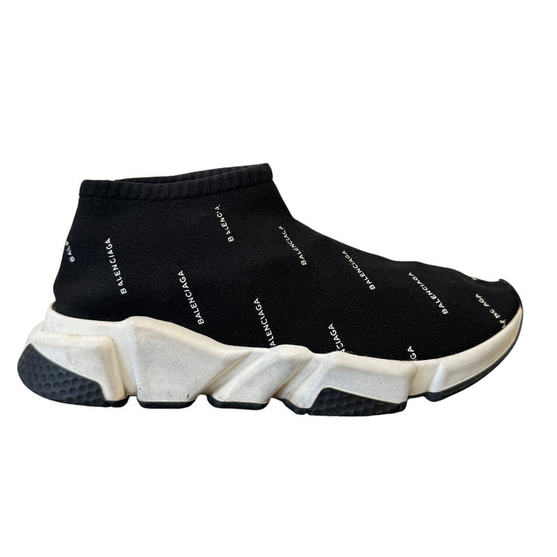 Women's Speed Sock Low Trainers Black Size EU 40 / UK 7