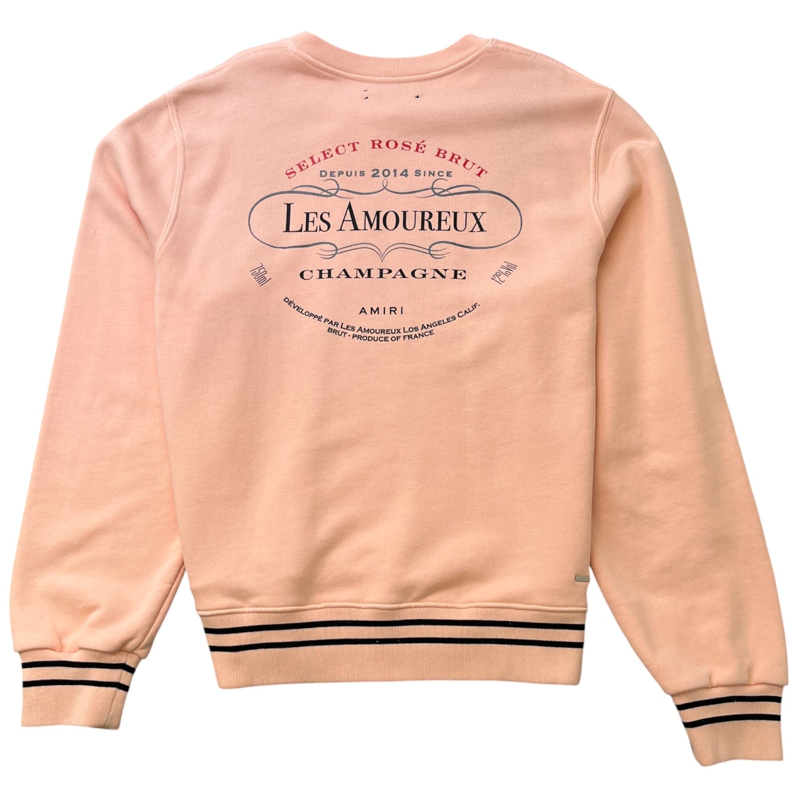 Men's Logo Print Sweatshirt Pink Size XL - Photo 2