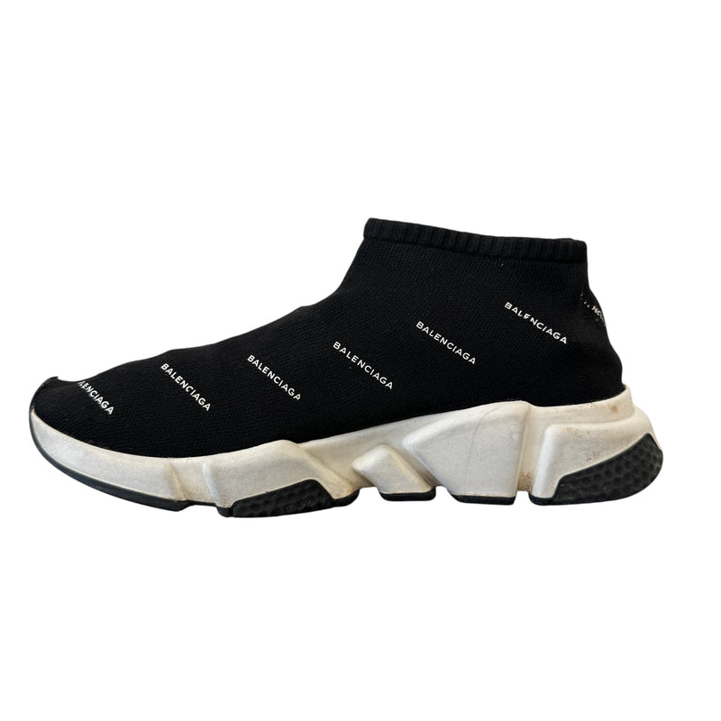 Women's Speed Sock Low Trainers Black Size EU 40 / UK 7
