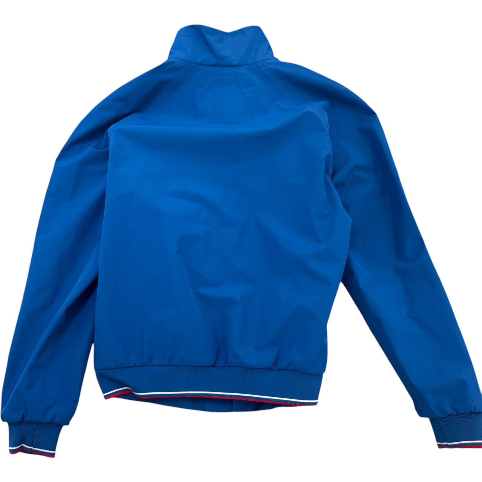 Men's Plaque Logo Windbreaker Blue Size M - Photo 2