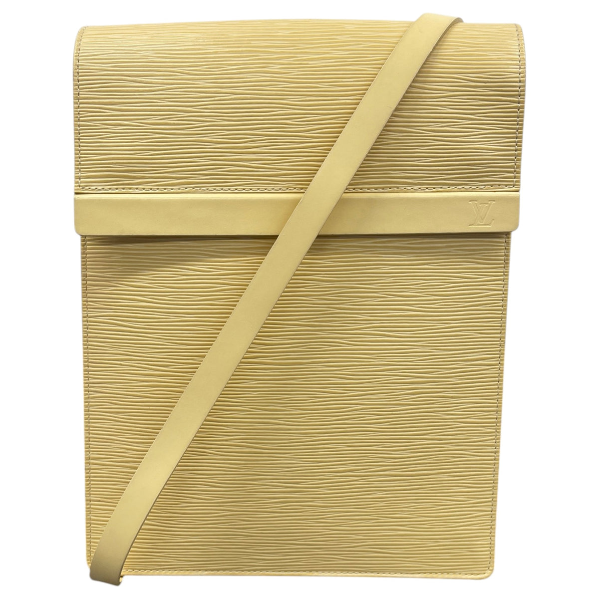 Women's Epi Ramatuelle Crossbody Bag Yellow - Photo 4