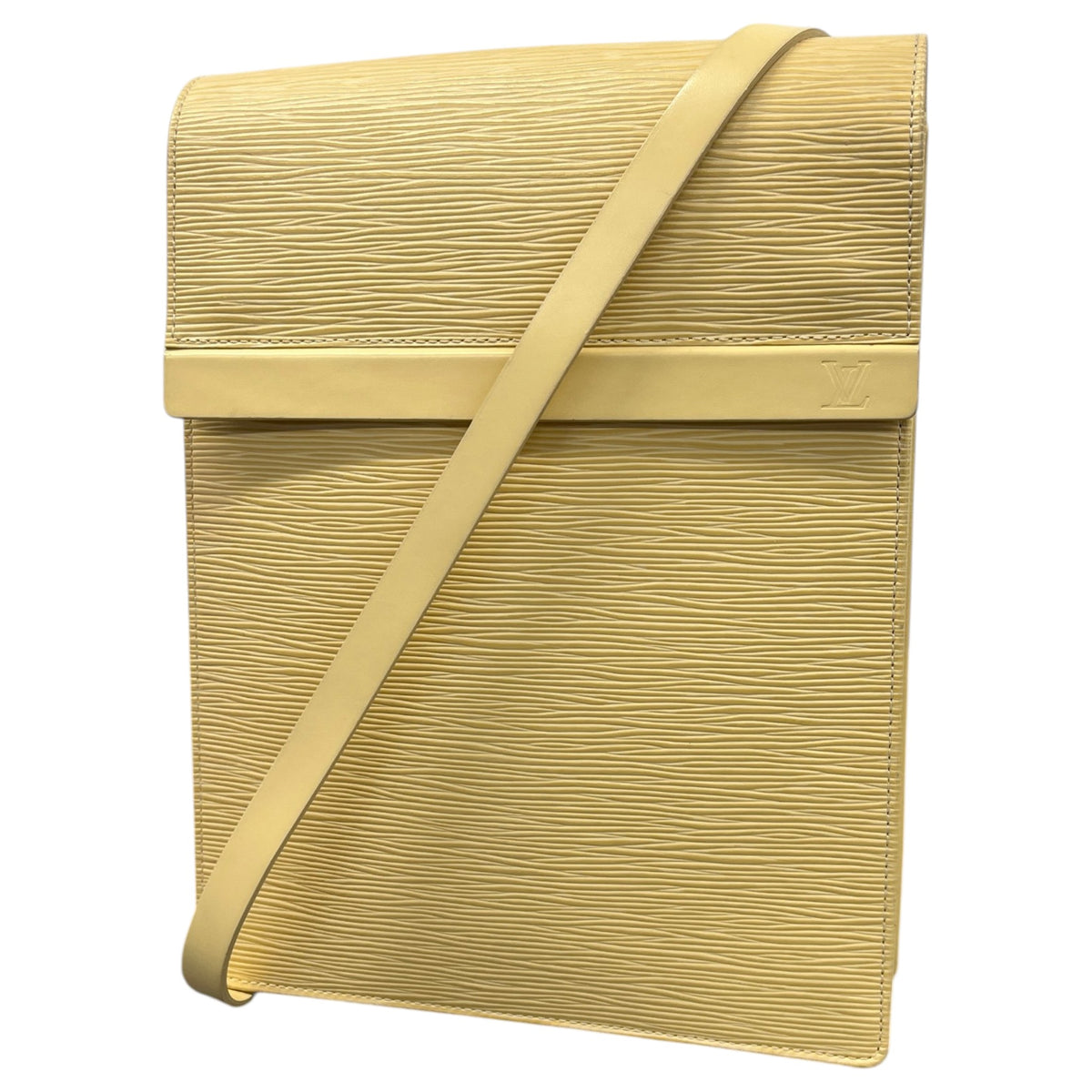 Women's Epi Ramatuelle Crossbody Bag Yellow - Photo 5