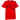 Men's Embroidered Logo T-Shirt Red Size XL
