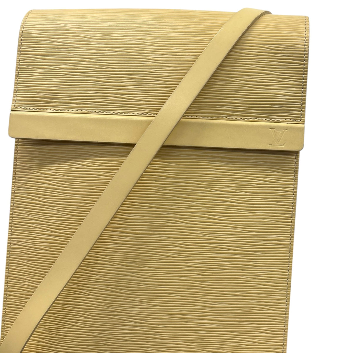 Women's Epi Ramatuelle Crossbody Bag Yellow - Photo 9
