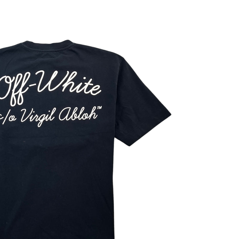 Men's Script Skate T-Shirt Black Size S