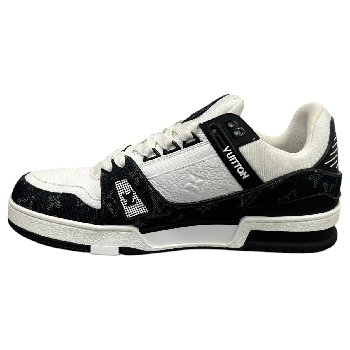 Men's LV Low Trainers Black Size UK 7.5 / EU 41.5 - Photo 2