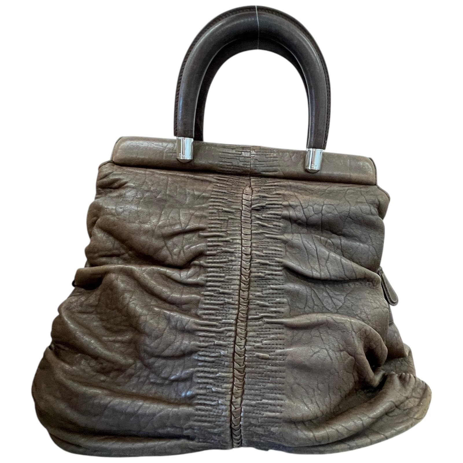 Women's Karenina Frame Tote Bag Brown - Photo 3