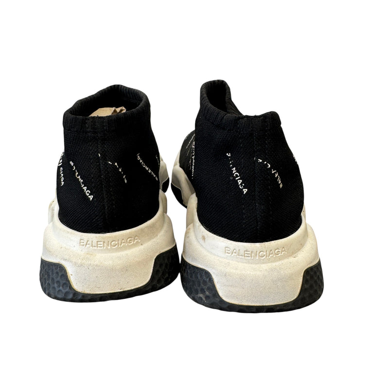 Women's Speed Sock Low Trainers Black Size EU 40 / UK 7