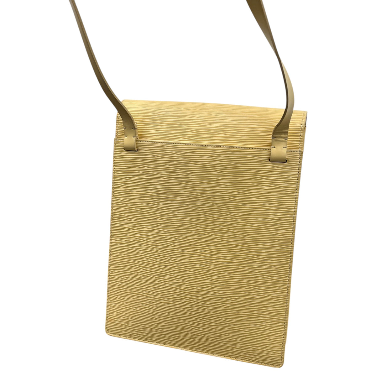 Women's Epi Ramatuelle Crossbody Bag Yellow - Photo 8