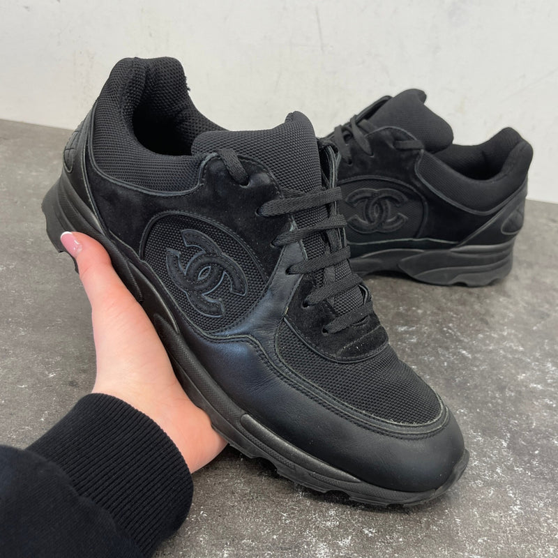 Men's Cc Runners Low Trainers Black Size EU 41 / UK 7