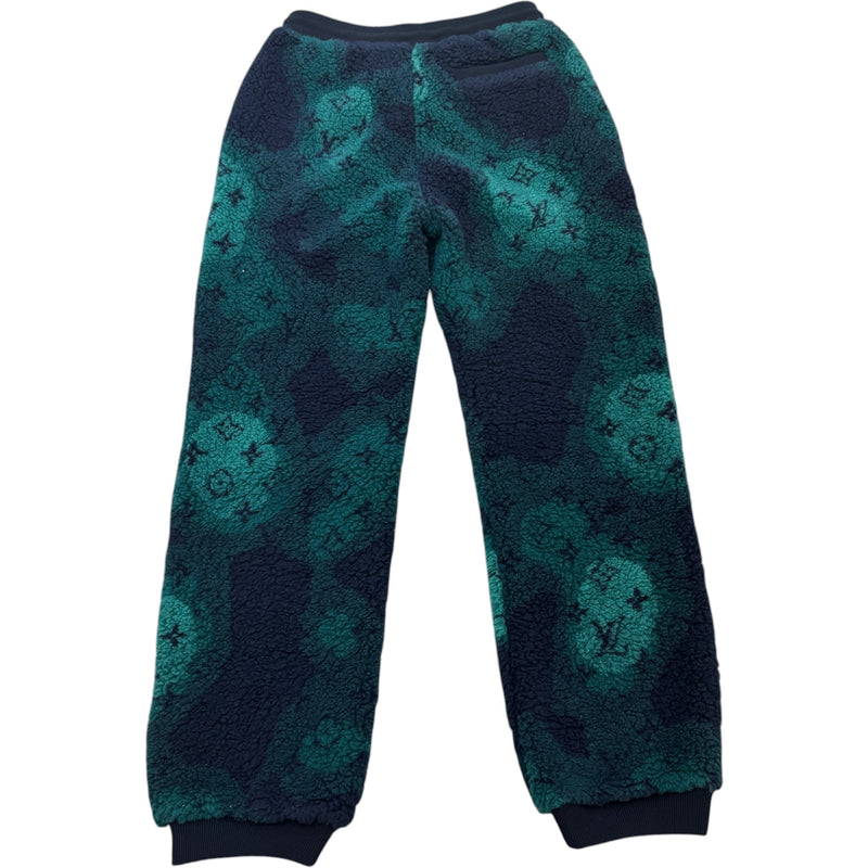 Men's Monogram Camo Fleece Joggers Green Size L / W34