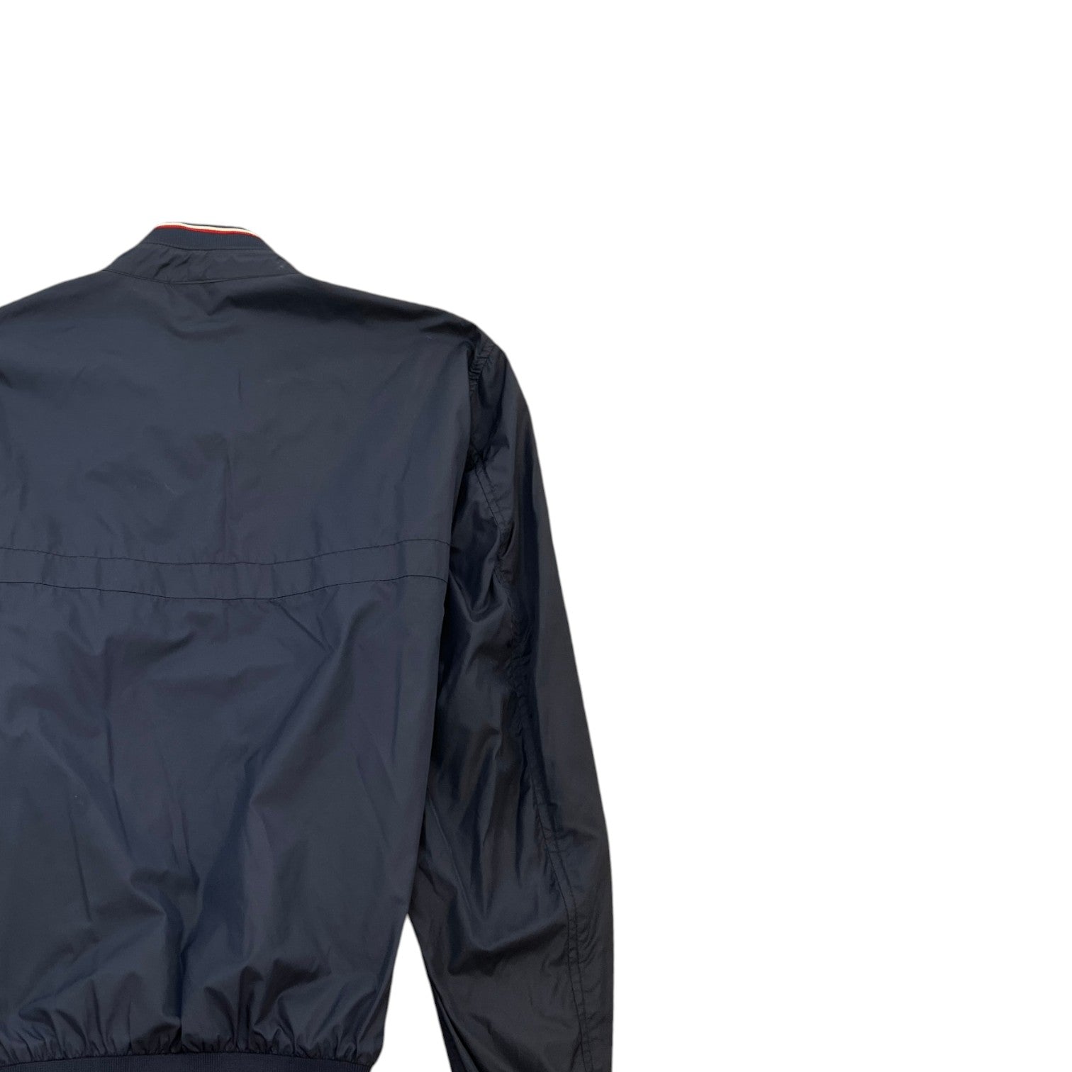 Men's Albert Nylon Bomber Jacket Navy Size 4 / XL - Photo 4