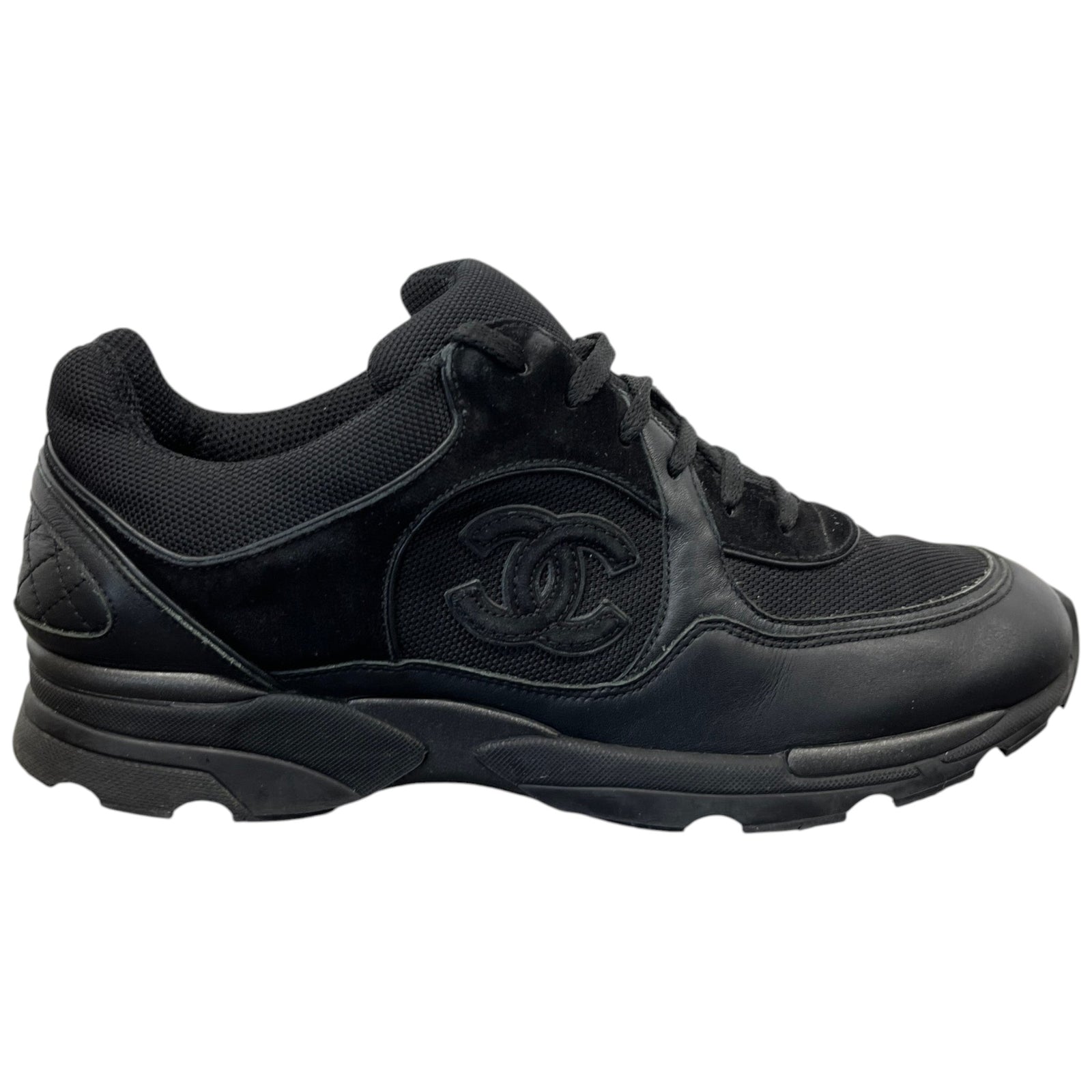 Men's Cc Runners Low Trainers Black Size EU 41 / UK 7 - Photo 1
