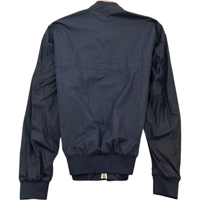 Men's Albert Nylon Bomber Jacket Navy Size 4 / XL