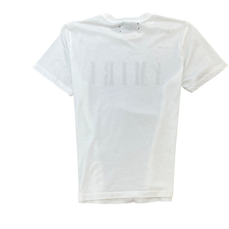 Men's Logo Print T-Shirt White Size M