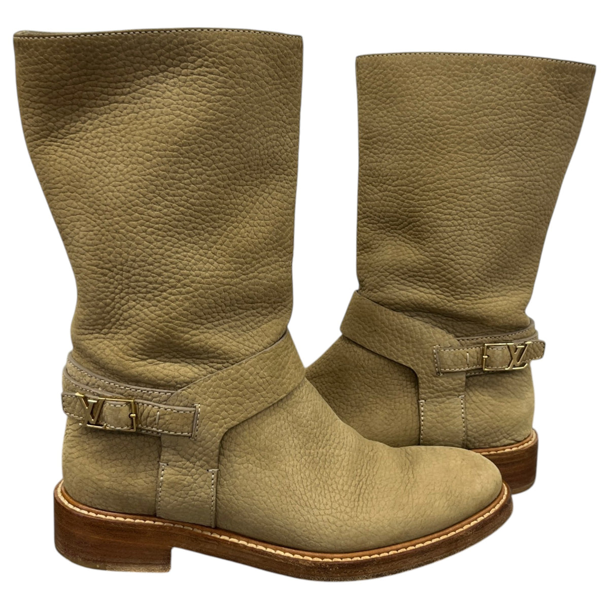 Women's Snowball Boots Beige Size UK 3 / EU 36 - Photo 3