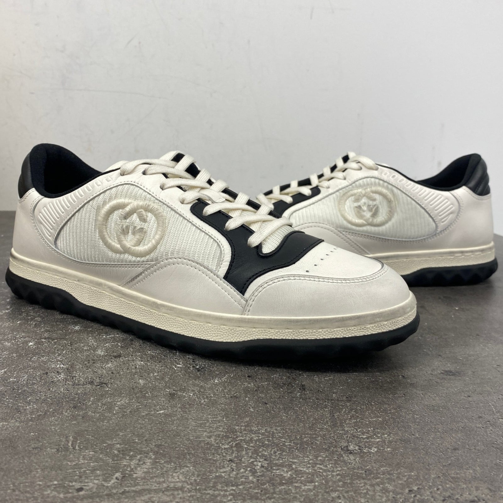 Men's Mac80 Distressed Low Trainers Black Size EU 41.5 / UK 7.5 - Photo 12