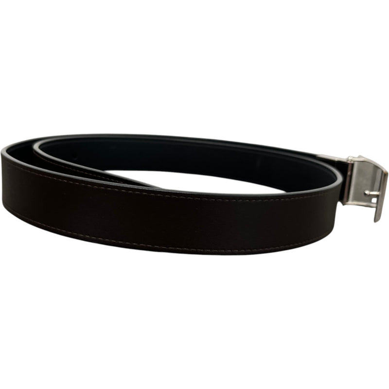 Men's Damier Inventeur Reversible Belt Black Size Waist 34"