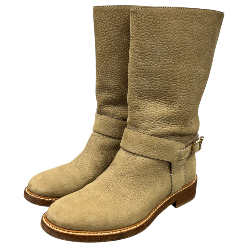 Women's Snowball Boots Beige Size UK 3 / EU 36
