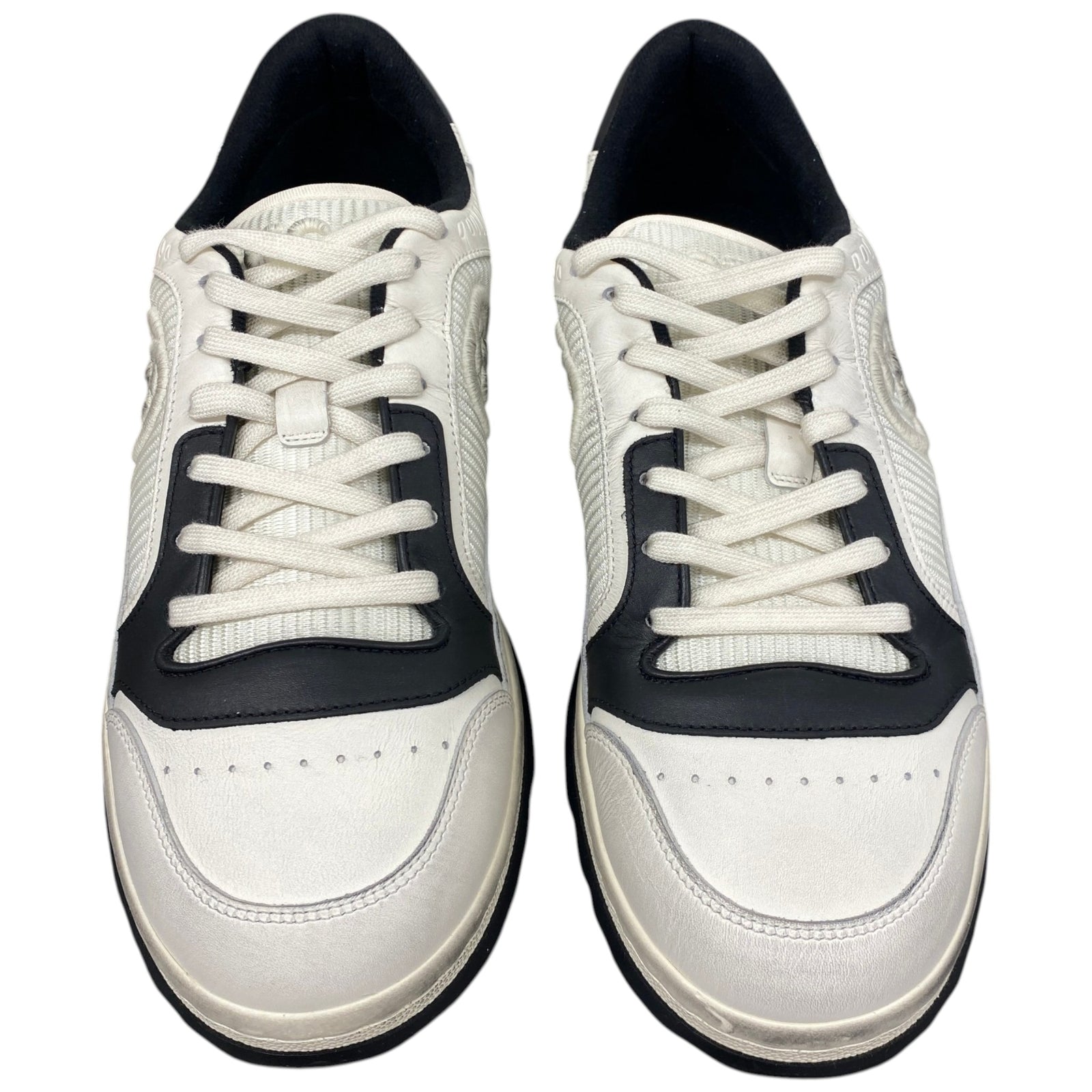 Men's Mac80 Distressed Low Trainers Black Size EU 41.5 / UK 7.5 - Photo 6
