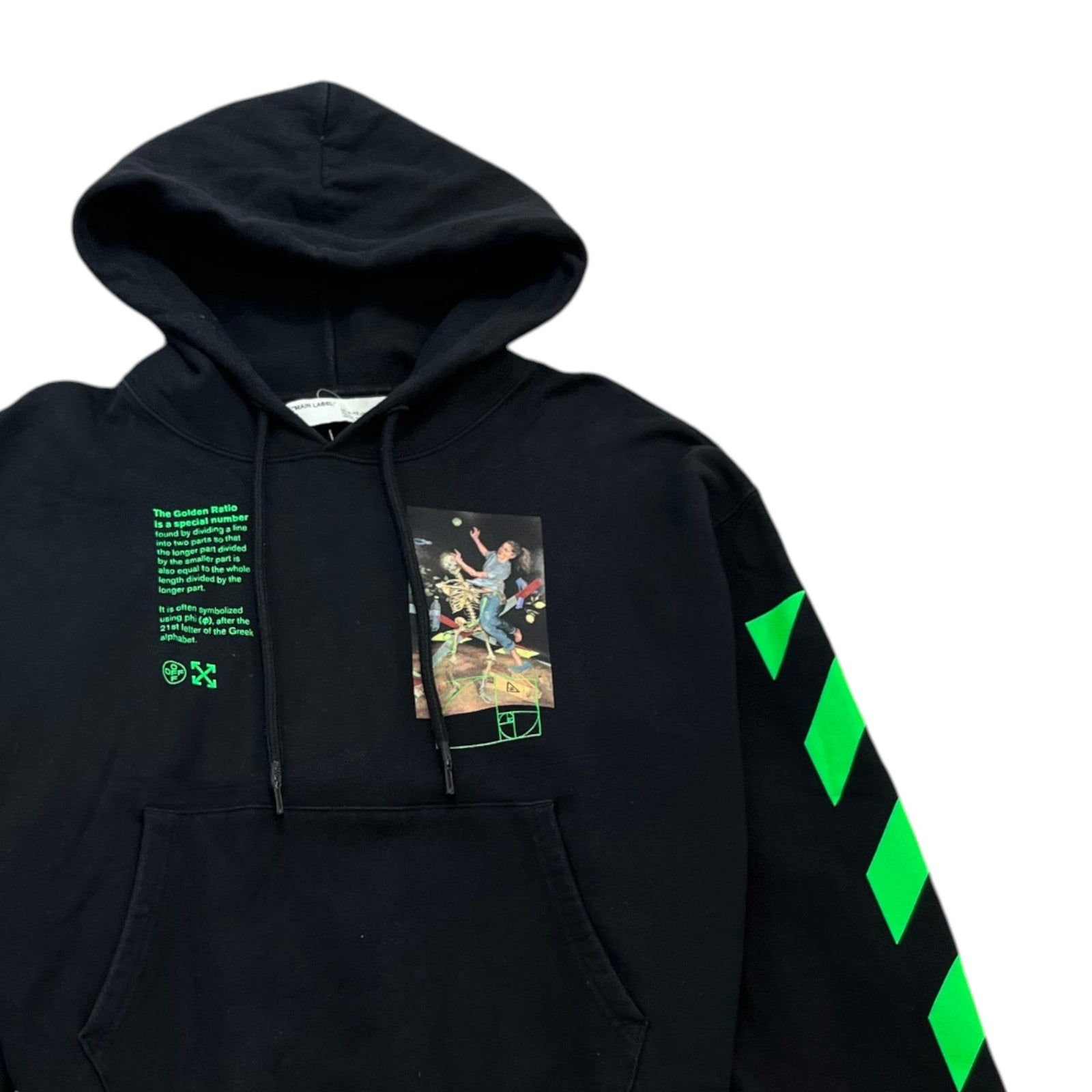 Men's Pascal Golden Ratio Hoodie Black Size M - Photo 3