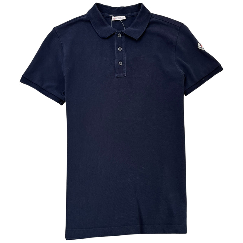 Men's Maglia Polo Shirt Navy Size S