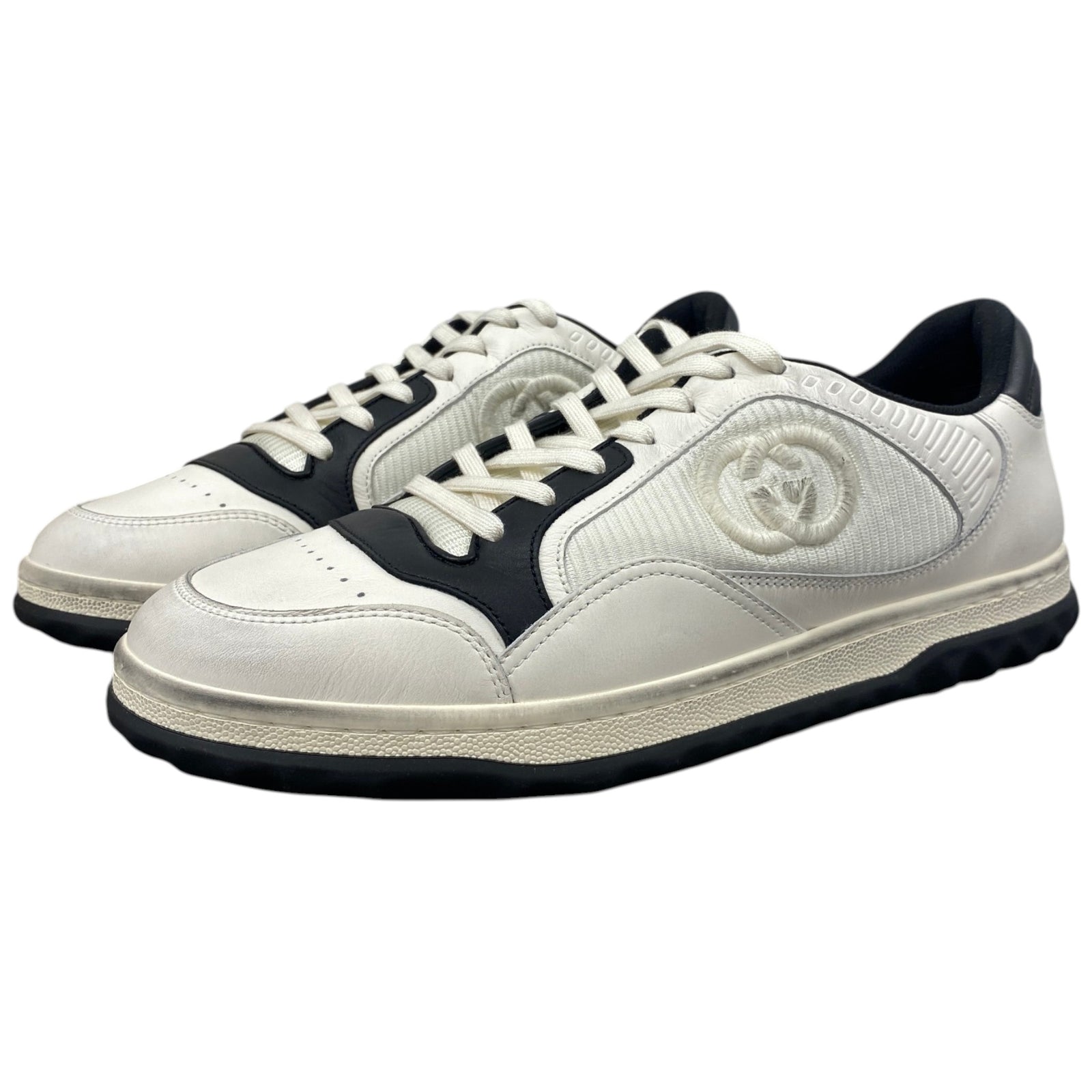 Men's Mac80 Distressed Low Trainers Black Size EU 41.5 / UK 7.5 - Photo 8