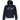 Men's Logo Print Hoodie Black Size XS