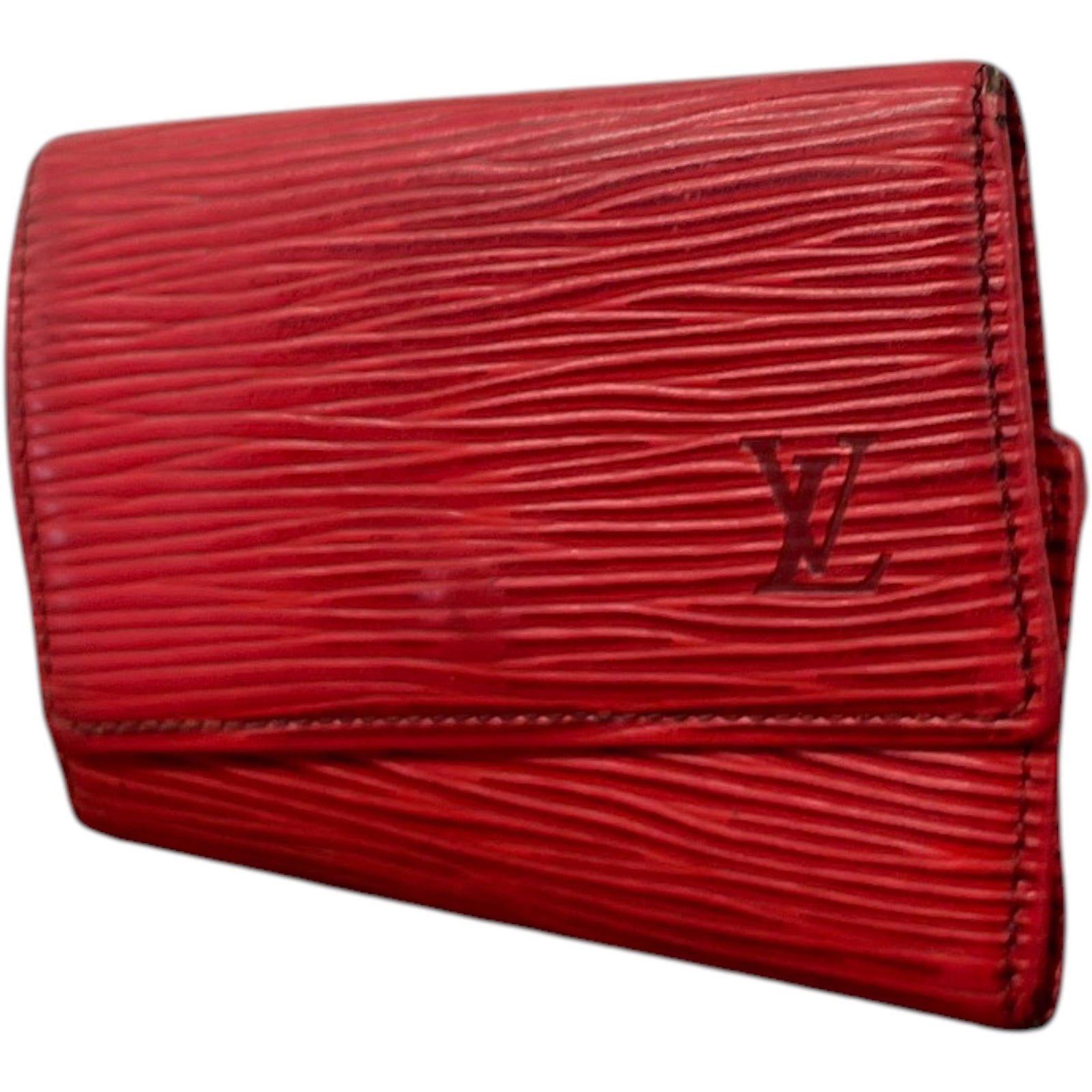 Women's Epi Leather Wallet Red - Photo 4