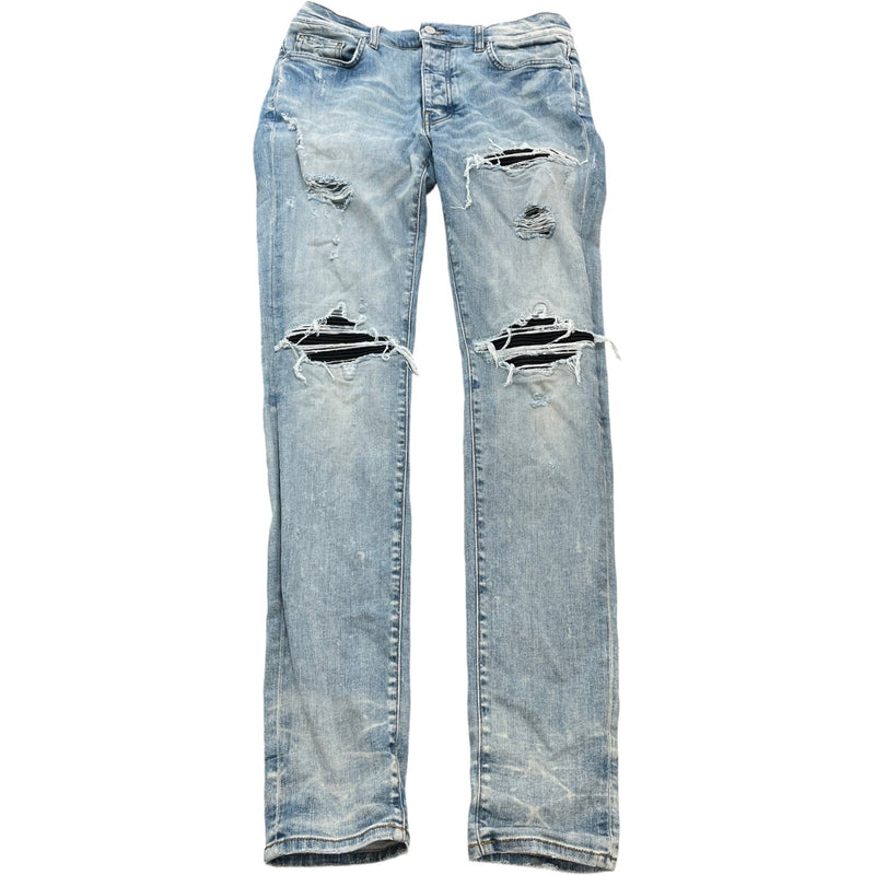 Men's Mx1 Distressed Jeans Blue Size Waist 32"