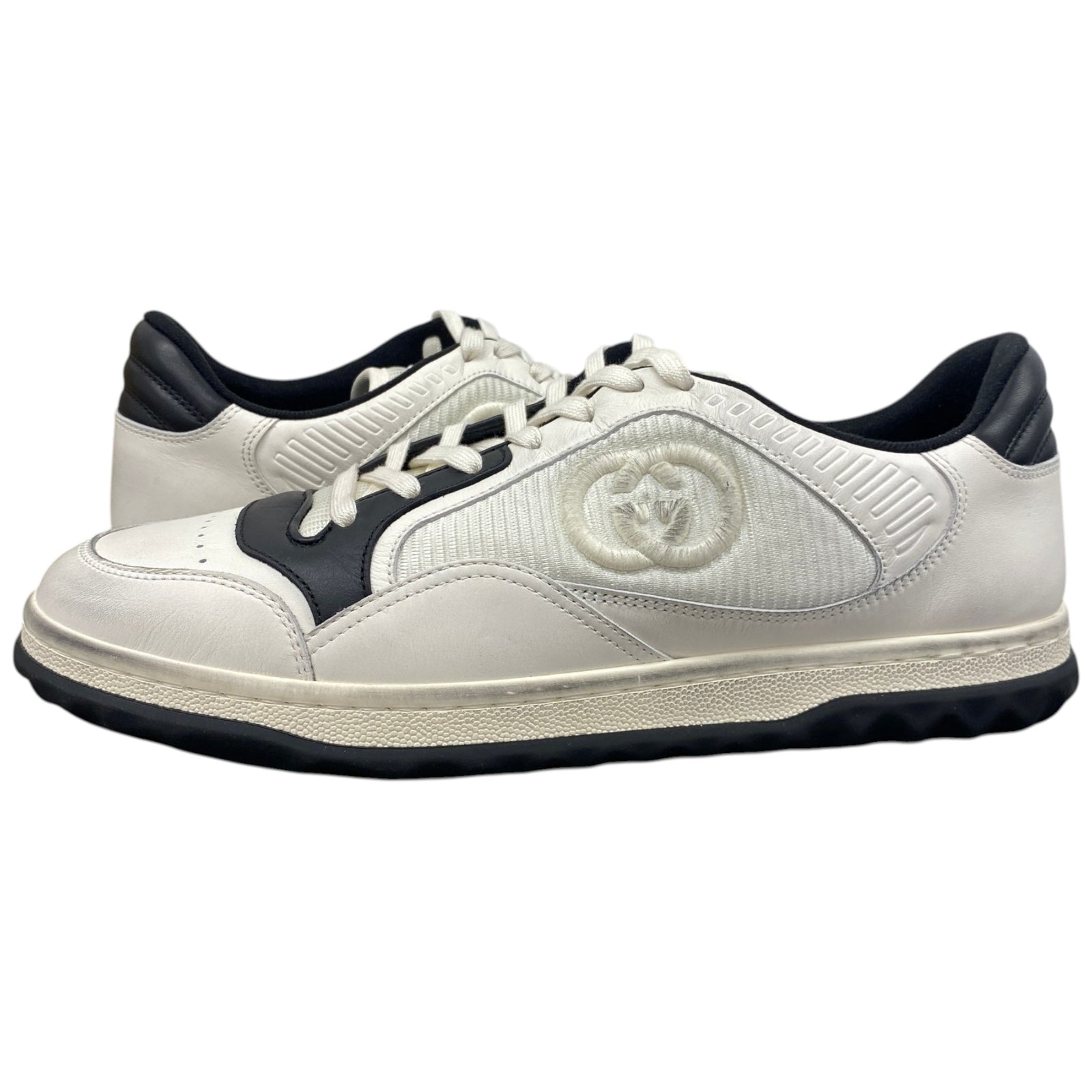 Men's Mac80 Distressed Low Trainers Black Size EU 41.5 / UK 7.5 - Photo 3