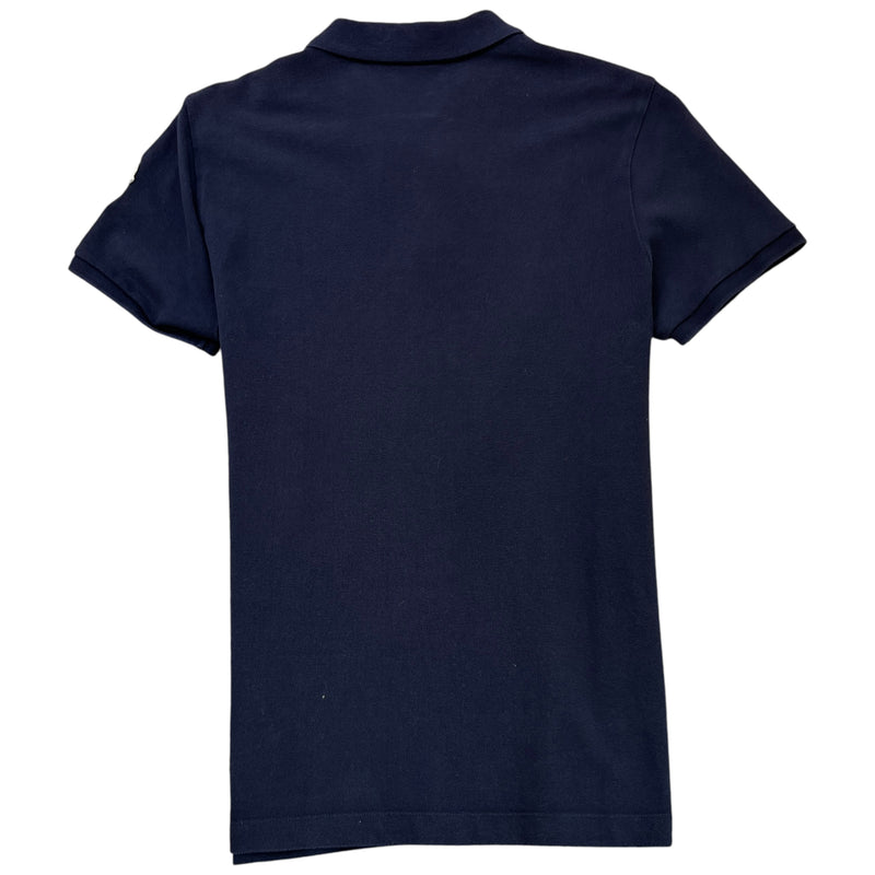 Men's Maglia Polo Shirt Navy Size S