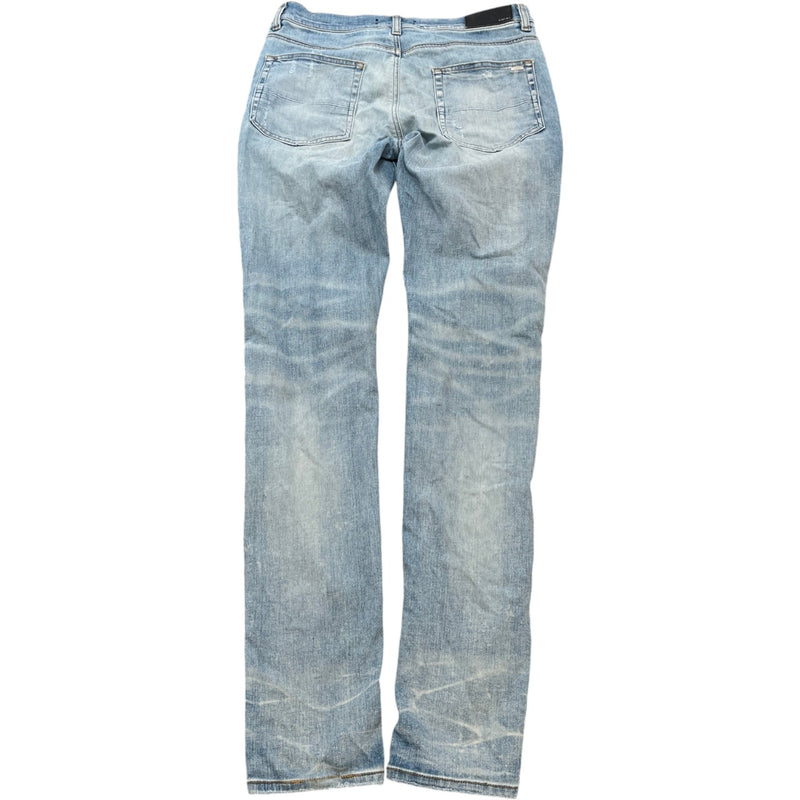 Men's Mx1 Distressed Jeans Blue Size Waist 32"