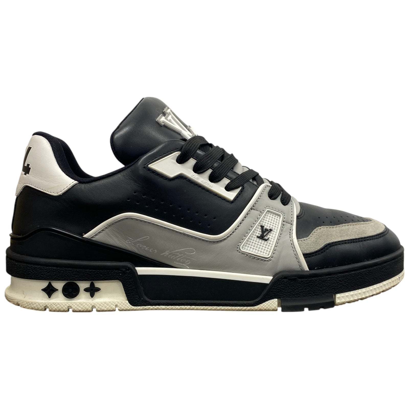 Men's Lv Low Trainers Black Size EU 41.5 / UK 7.5 - Photo 1