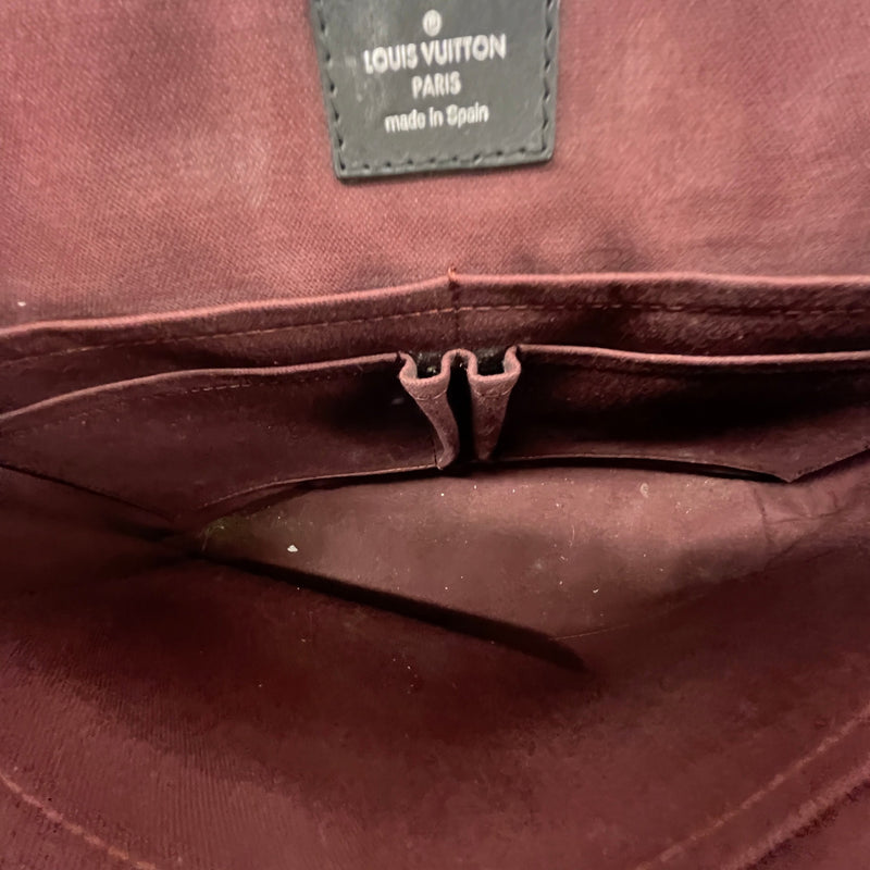 Men's Monogram District Messenger Bag Brown